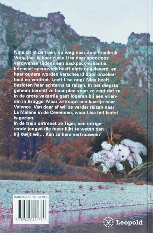 Achterkant van Zoeken naar Lisa