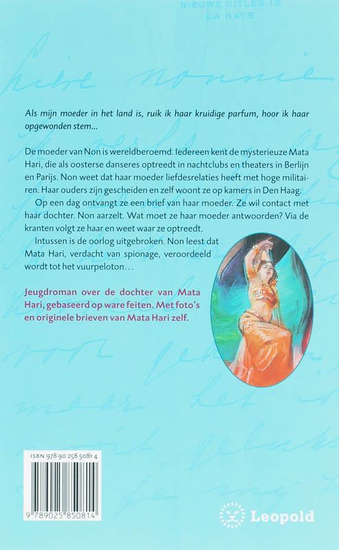 Achterkant van Het parfum van Mata Hari