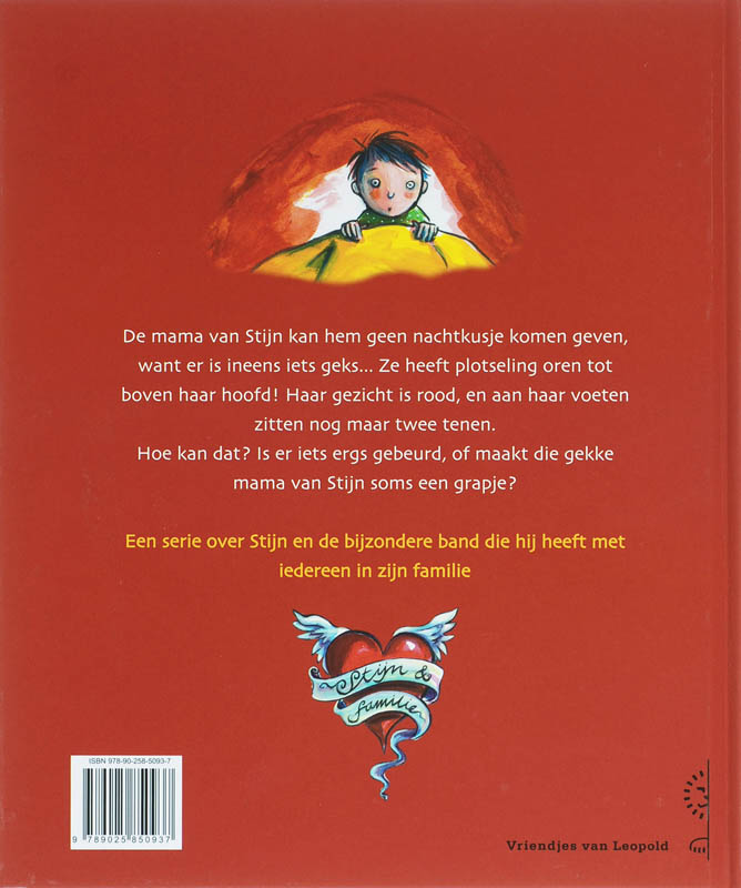 Achterkant van Gekke mama