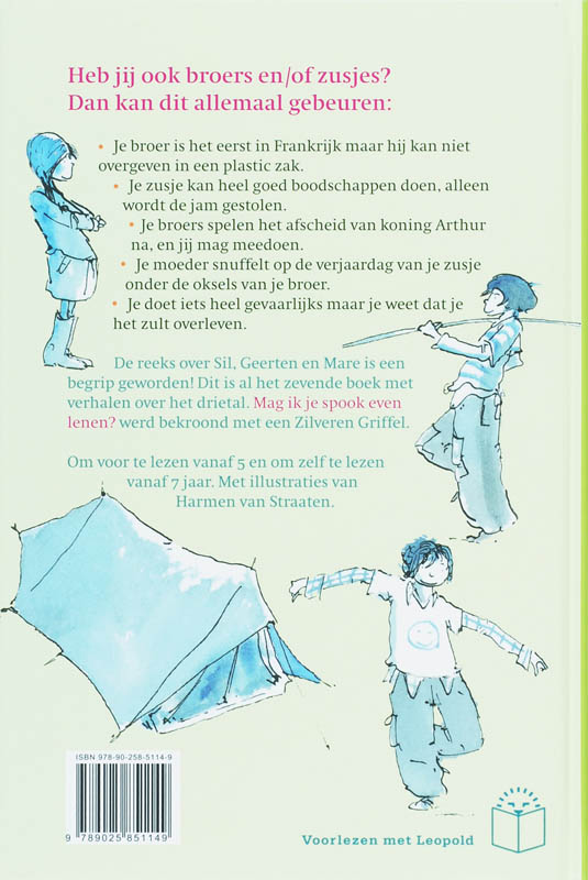 Achterkant van Rustig blijven, niks aan de hand!