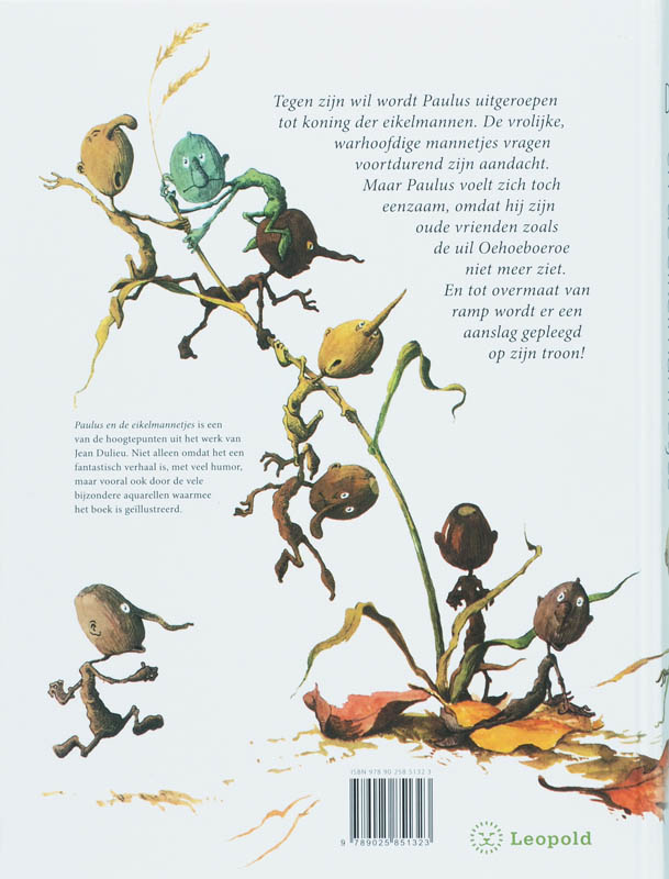 Achterkant van Paulus en de eikelmannetjes