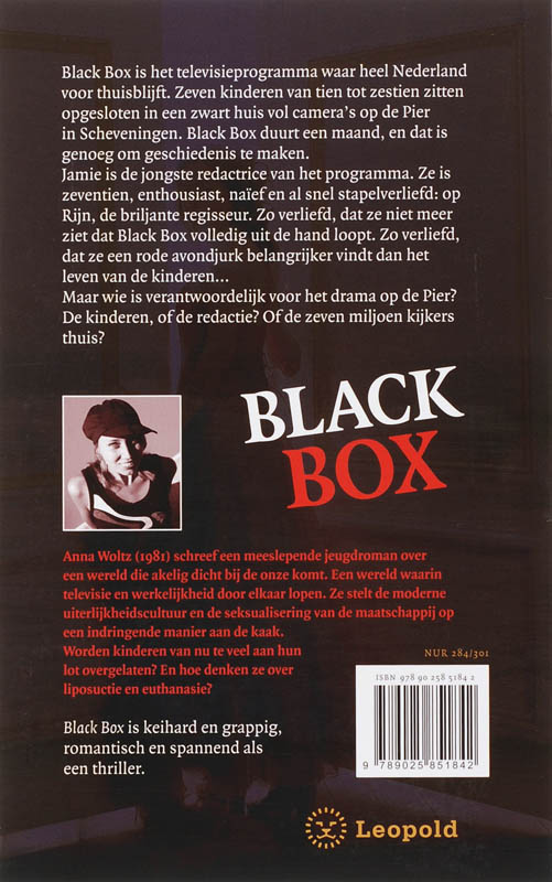 Achterkant van Black Box