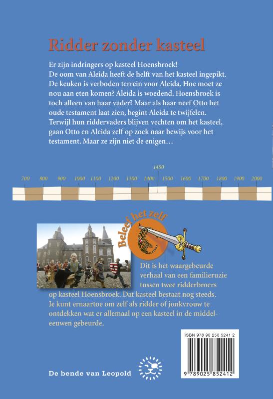 Achterkant van Ridder zonder kasteel