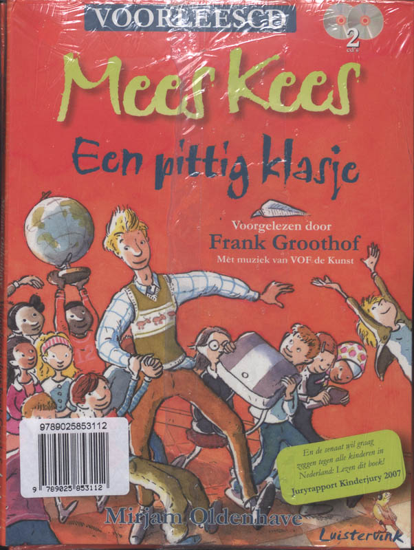 Achterkant van Mees Kees, een pittig klasje CD Set 3 ex