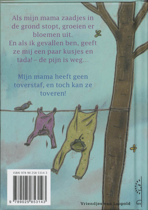 Achterkant van Mijn mama kan toveren