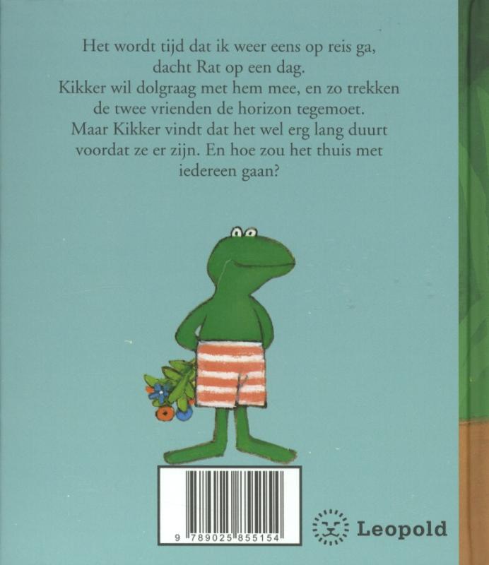 Achterkant van Kikker en de horizon