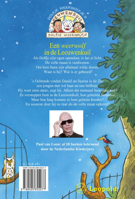 Achterkant van Een weerwolf in de Leeuwenkuil