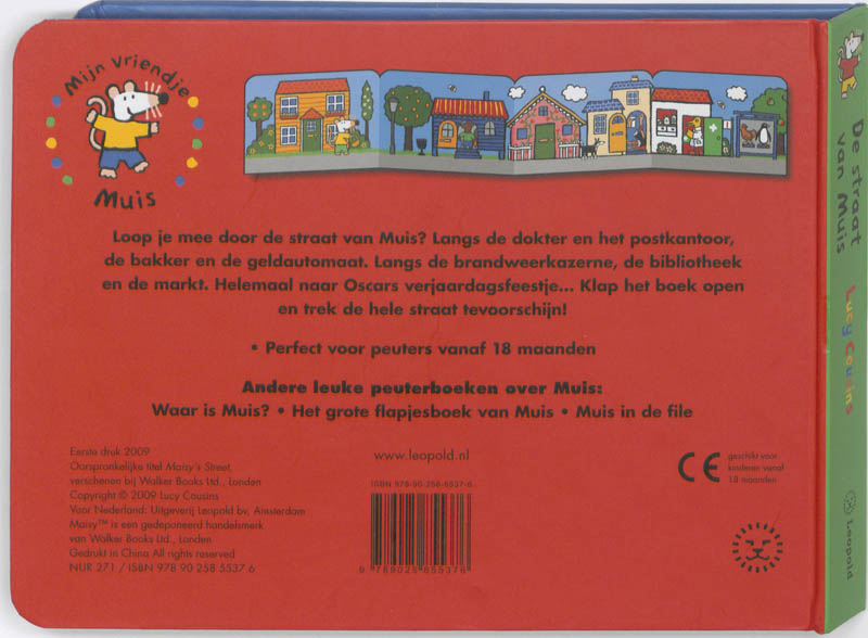 Achterkant van De straat van Muis