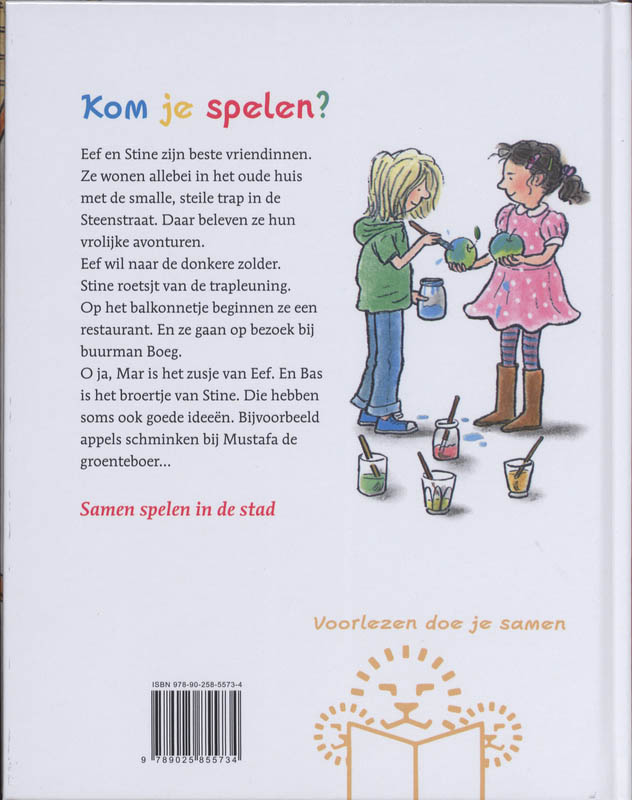 Achterkant van Kom je spelen?
