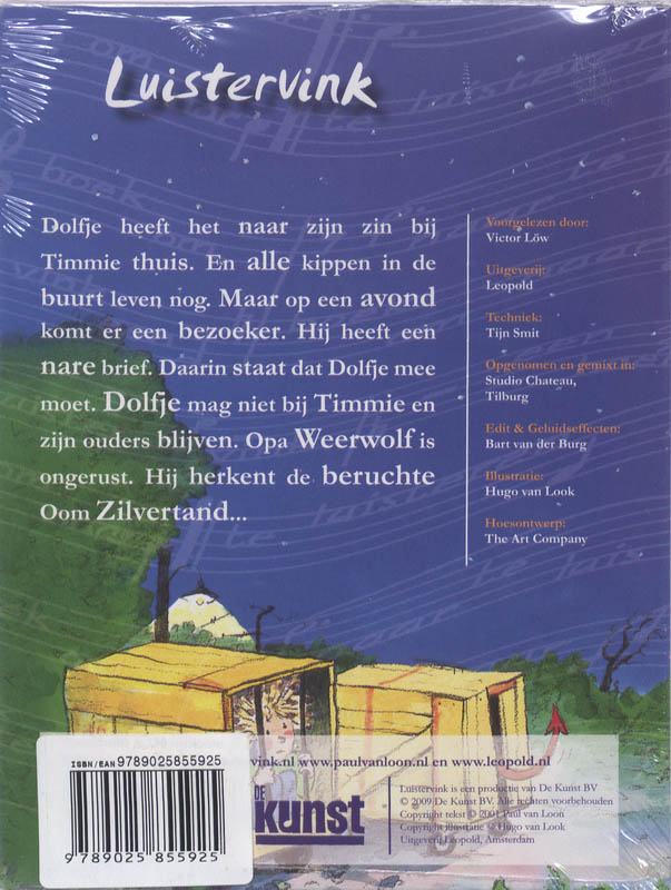 Achterkant van Zivertand