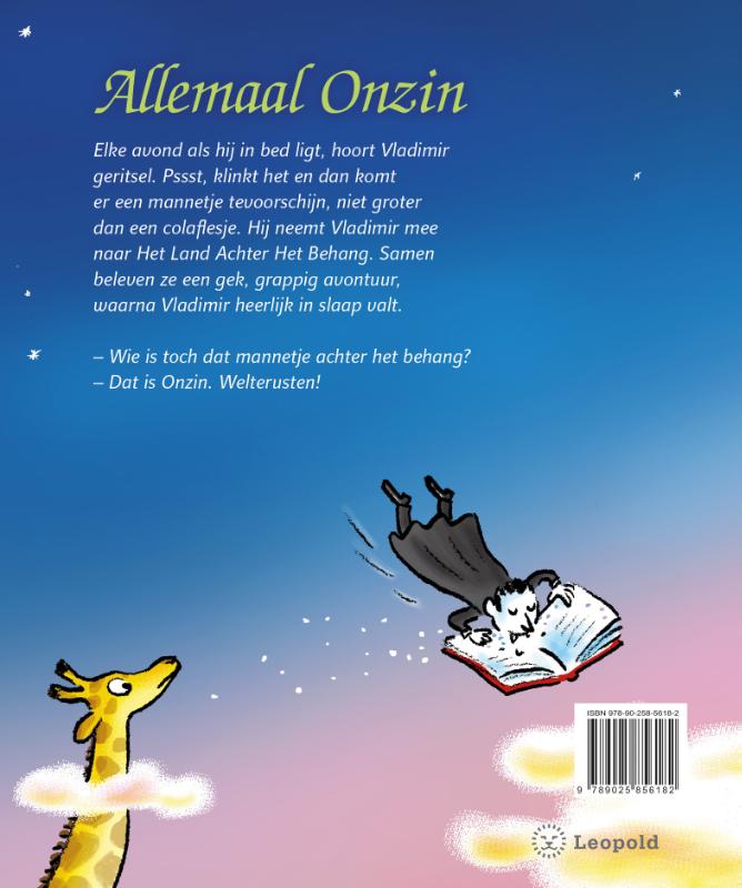 Achterkant van Allemaal Onzin