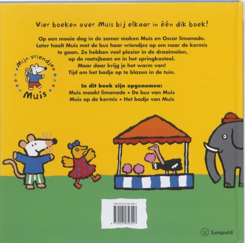 Achterkant van Pret met Muis!
