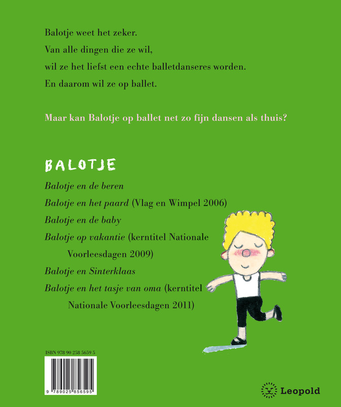 Achterkant van Balotje op ballet