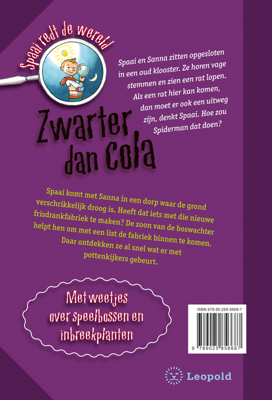 Achterkant van Zwarter dan cola