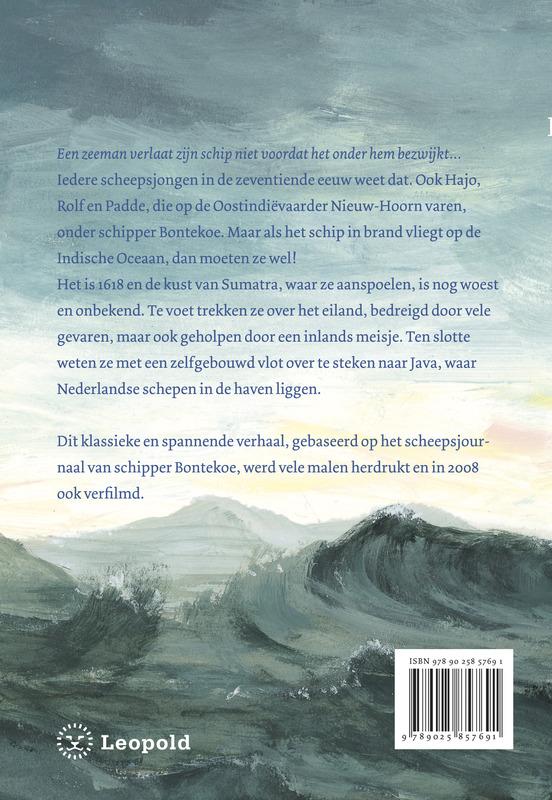 Achterkant van De scheepsjongens van Bontekoe