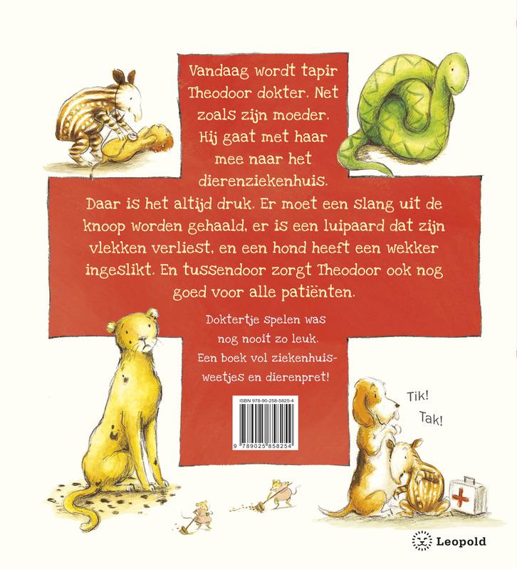 Achterkant van Een dag met de dierendokters