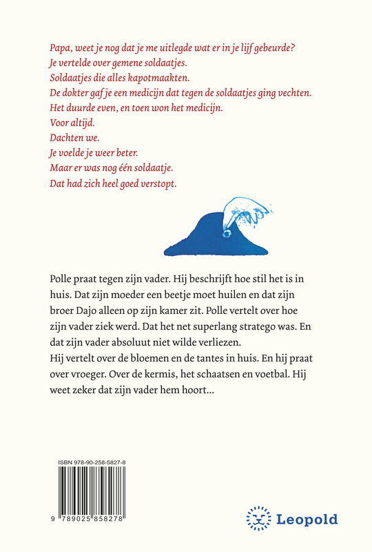 Achterkant van Papa, hoor je me?