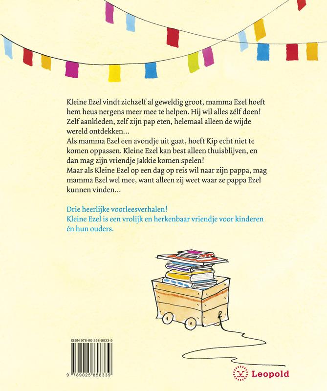 Achterkant van Hoera voor Kleine Ezel
