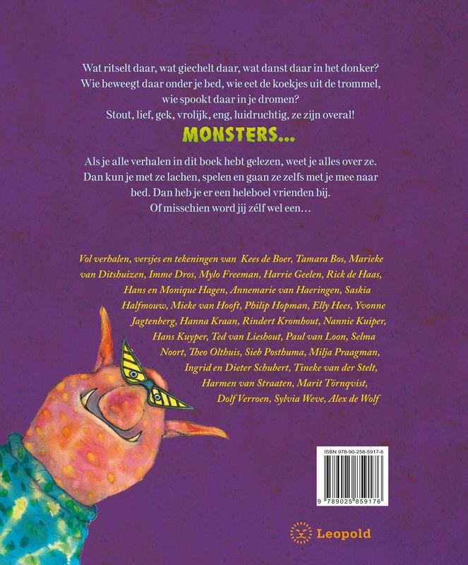 Achterkant van Mijn grote monsterfeest