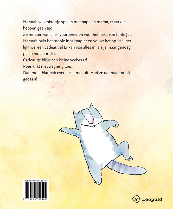 Achterkant van Cadeautje