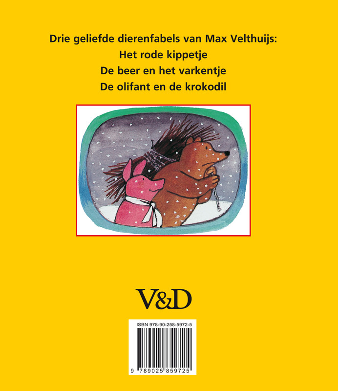Achterkant van VELTHUIJS- DRIE DIERENFABELS SPECIAL