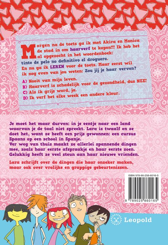 Achterkant van Lara