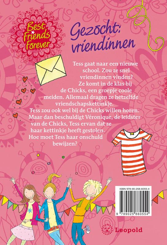 Achterkant van Gezocht: vriendinnen
