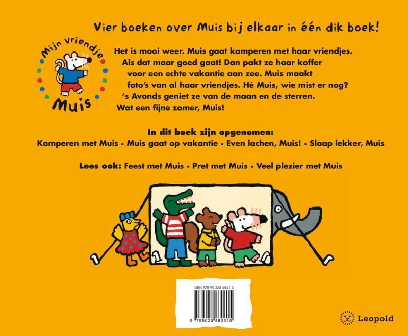 Achterkant van Fijne zomer, Muis!