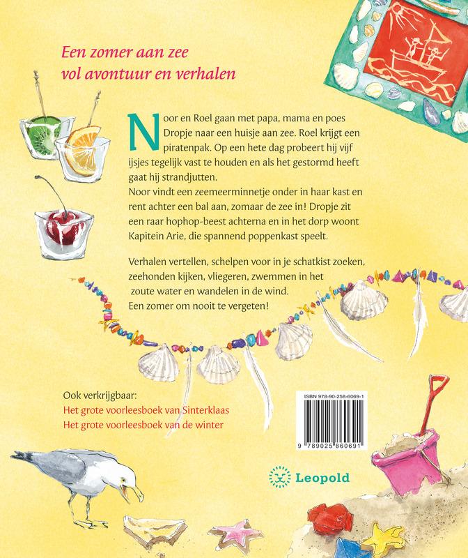 Achterkant van Het grote voorleesboek van zomer, zand en zee