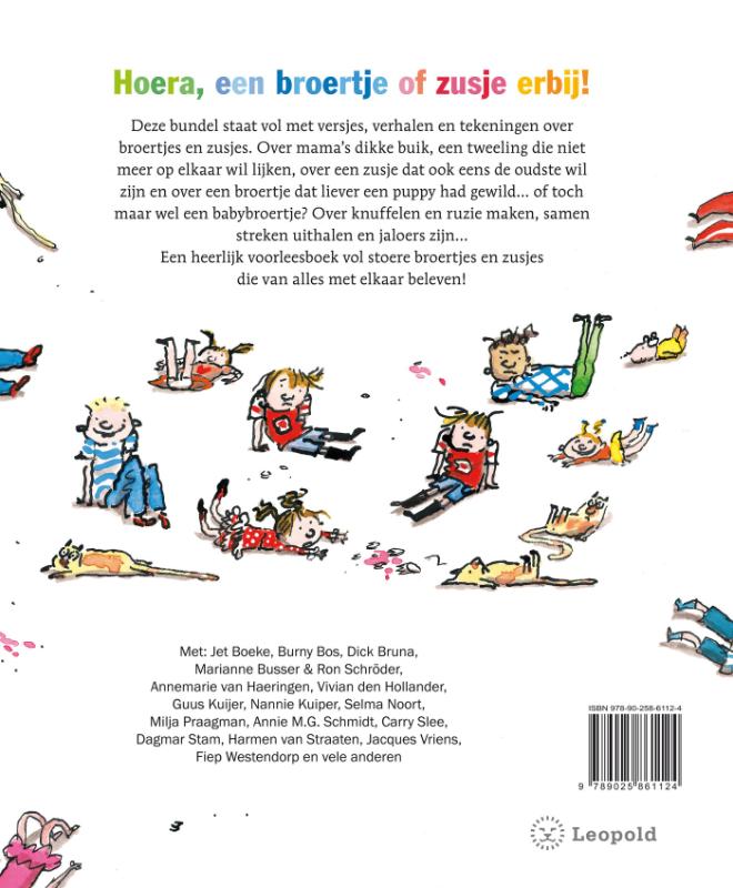 Achterkant van Het grote voorleesboek voor broertjes en zusjes