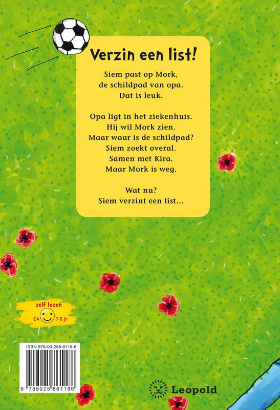 Achterkant van Verzin een list!