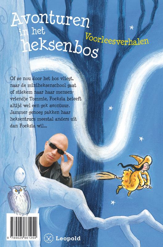 Achterkant van Avonturen in het heksenbos