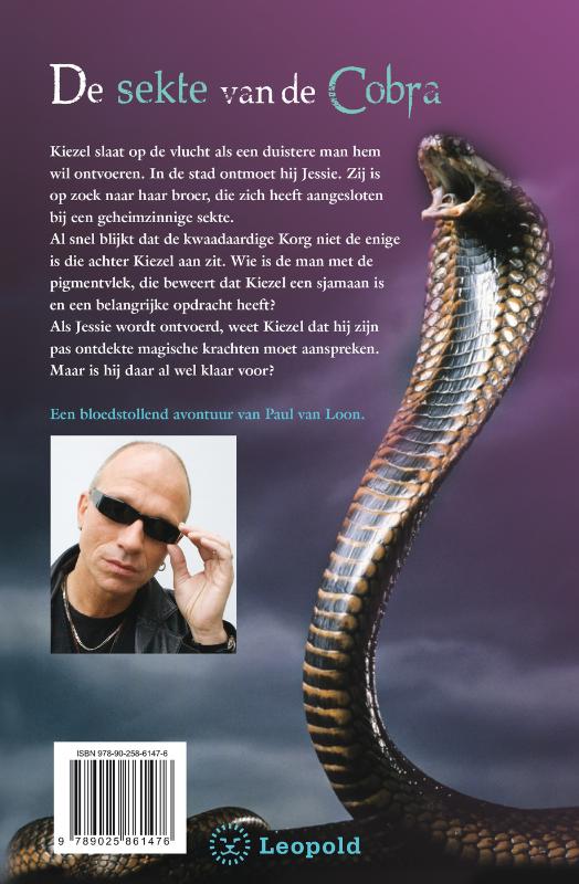Achterkant van De sekte van de cobra