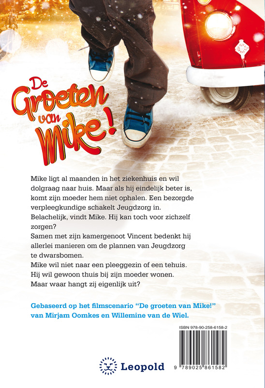 Achterkant van De groeten van Mike