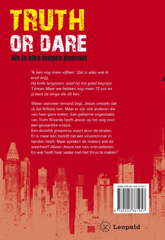 Achterkant van Truth or dare