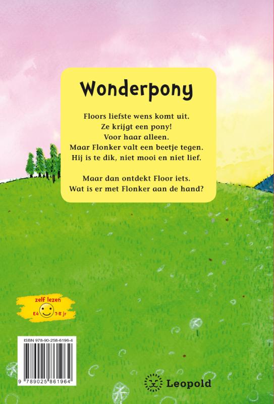 Achterkant van Wonderpony