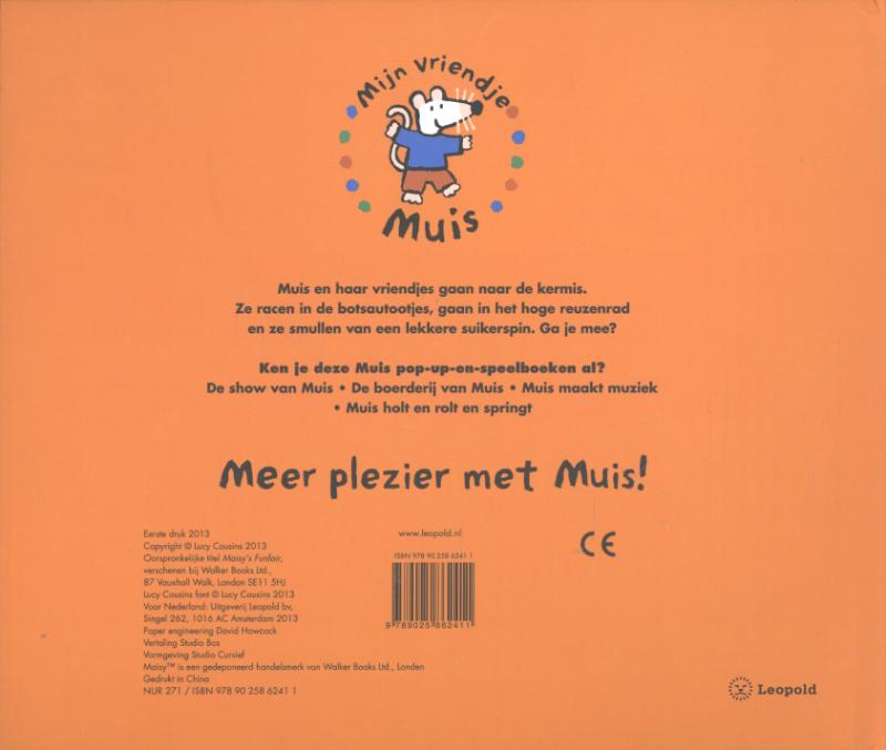 Achterkant van Muis op de kermis