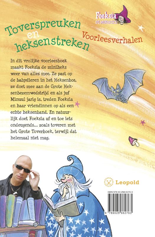 Achterkant van Toverspreuken en heksenstreken