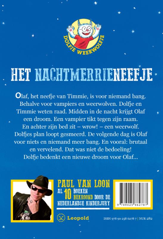 Achterkant van Het nachtmerrieneefje