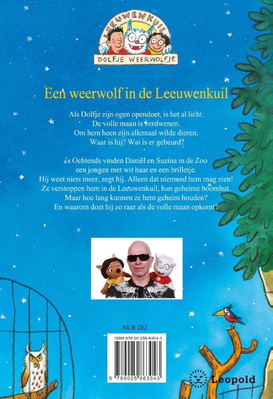 Achterkant van Een weerwolf in de Leeuwenkuil