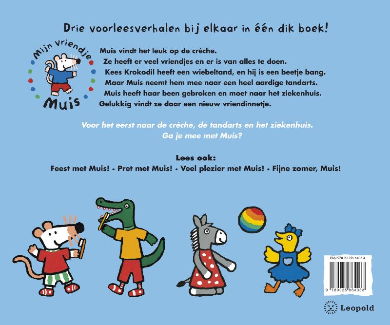 Achterkant van Ga je mee met Muis?