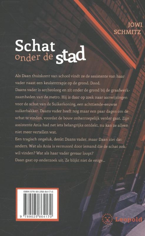 Achterkant van Schat onder de stad
