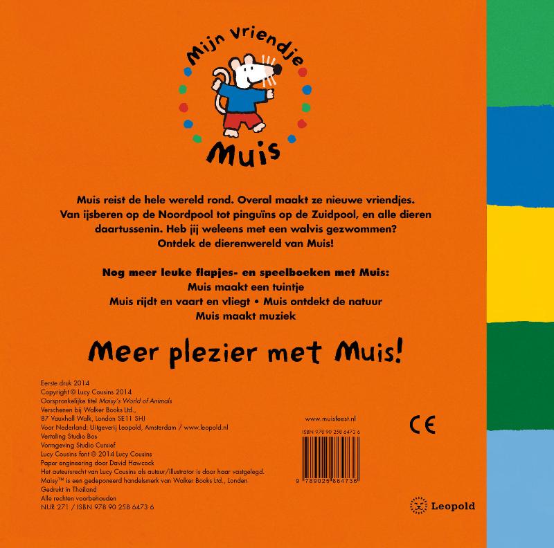 Achterkant van De dierenwereld van Muis