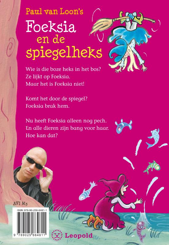 Achterkant van Foeksia en de spiegelheks