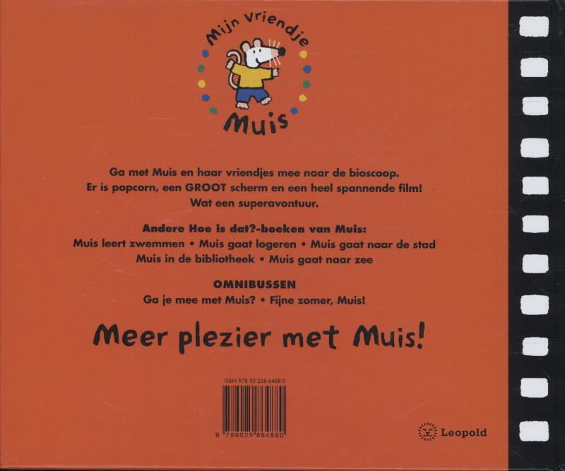 Achterkant van Muis gaat naar de film