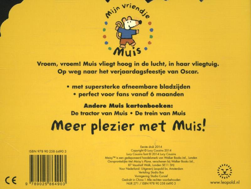 Achterkant van Het vliegtuig van Muis