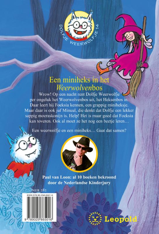Achterkant van Een miniheks in het Weerwolvenbos