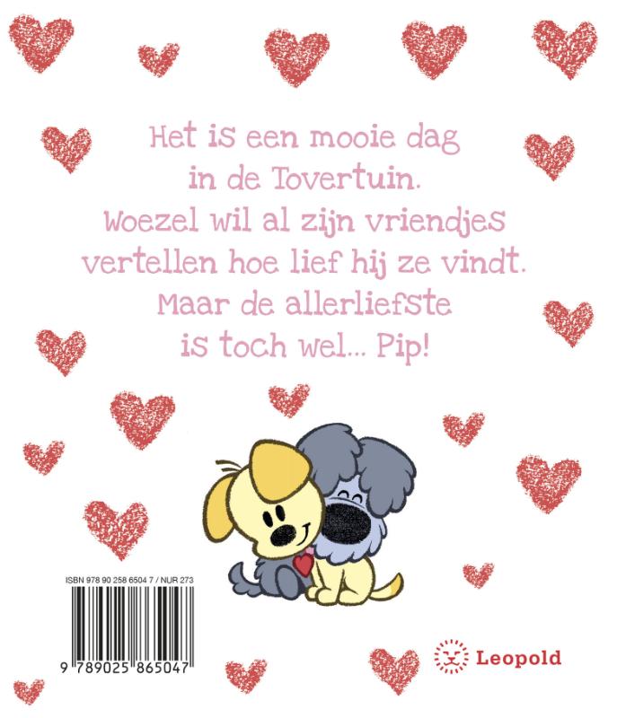 Achterkant van Ik vind jou zo lief