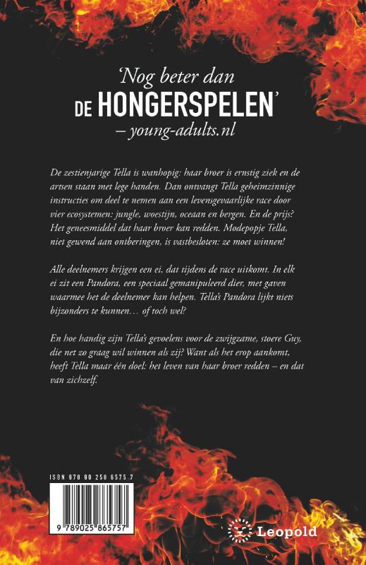 Achterkant van Water en vuur