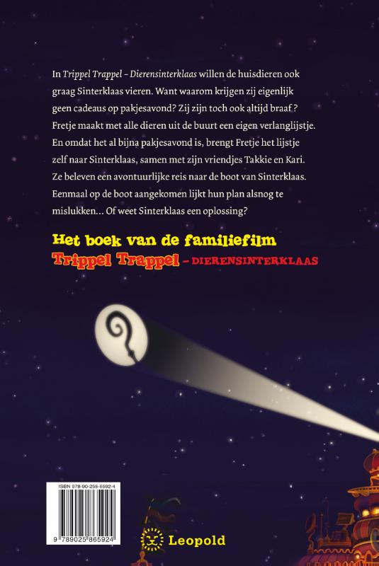 Achterkant van Trippel trappel